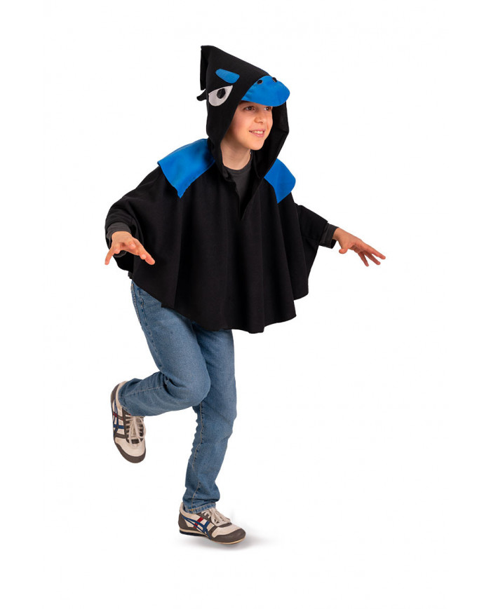 Cape with hood for kid. Length cm.50. Disguise based on the Cape with hood for kid. Length cm.50. Disguise based on the