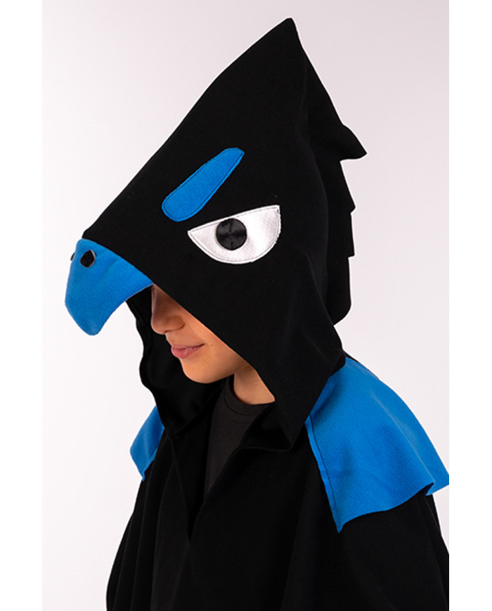 Cape with hood for kid. Length cm.50. Disguise based on the Cape with hood for kid. Length cm.50. Disguise based on the