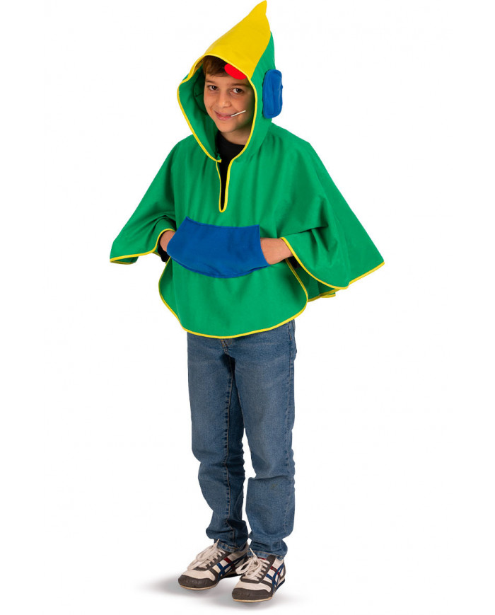 Cape with hood for kid. Length cm.50. Disguise based on the Cape with hood for kid. Length cm.50. Disguise based on the