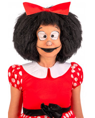 Comic-Girl-Perücke in Koffer