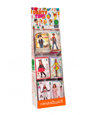 Displaybox h.cm.190x60x35 containing 36 assorted Carnival Displaybox h.cm.190x60x35 containing 36 assorted Carnival