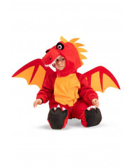 Costume da drago per bambino. Composta da una tutina intera in Costume da drago per bambino. Composta da una tutina intera in
