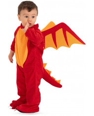 Costume da drago per bambino. Composta da una tutina intera in Costume da drago per bambino. Composta da una tutina intera in