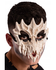 Half-face plastic eagle skull mask. Accessory for adults, ideal Half-face plastic eagle skull mask. Accessory for adults, ideal