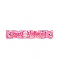 Unicorn "HAPPY BIRTHDAY" banner. It measures approximately 138