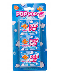 Pack of 3 boxes each containing 50 small pop-pop crackers