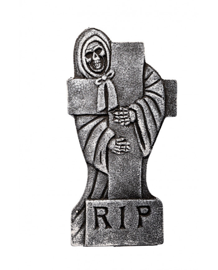 Polystyrene tombstone in assorted models measuring