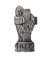 Polystyrene tombstone in assorted models measuring