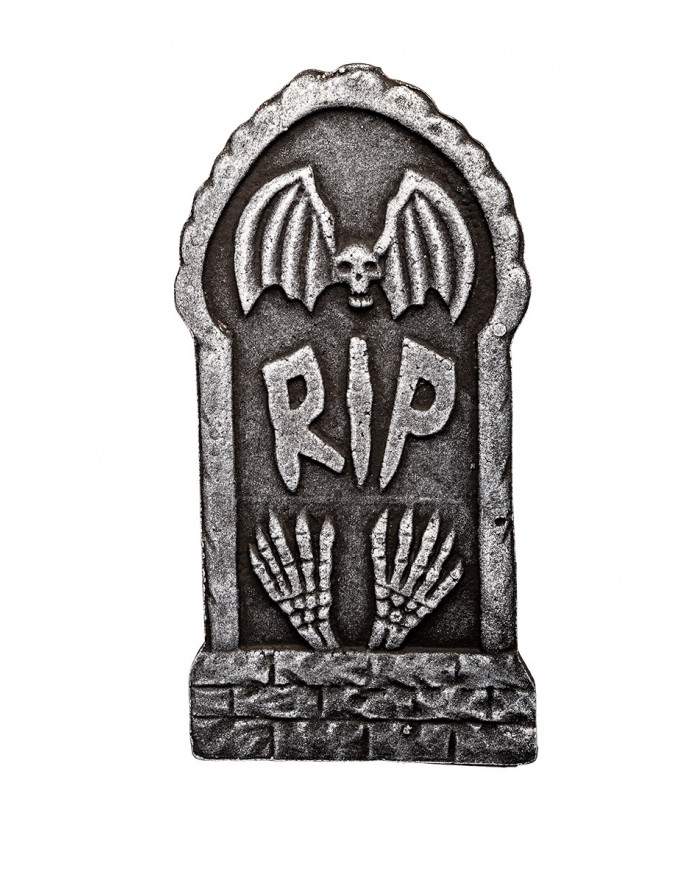 Polystyrene tombstone in assorted models measuring