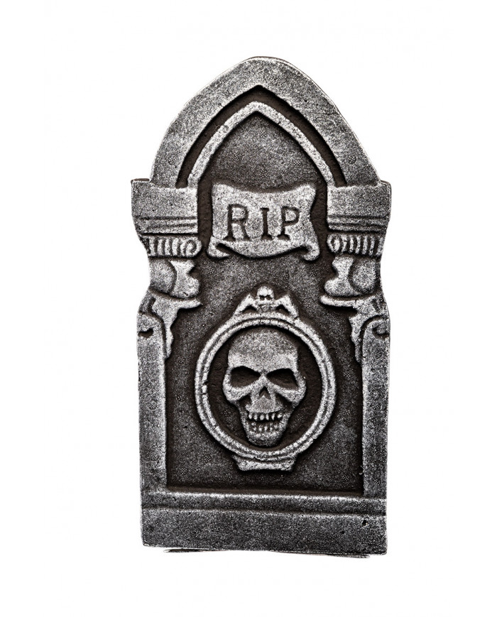 Polystyrene tombstone in assorted models measuring