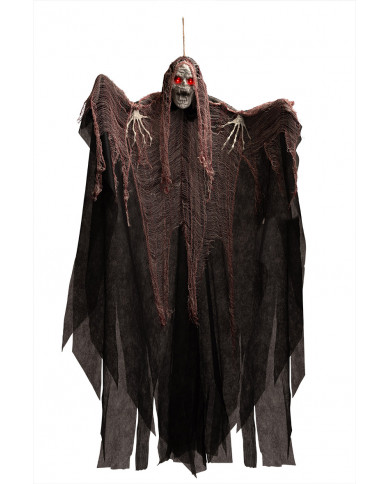Hanging winged monster, with tunic and lights. Terrifying Hanging winged monster, with tunic and lights. Terrifying