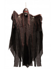 Hanging winged monster, with tunic and lights. Terrifying Hanging winged monster, with tunic and lights. Terrifying