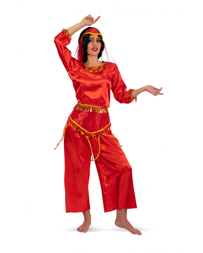 Odalisque costume consisting of jacket and trousers. Disguise