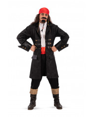 Casacca pirata uomo in taglia unica che veste M-L. Accessorio Casacca pirata uomo in taglia unica che veste M-L. Accessorio