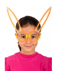 Phosphorescent glasses with bunny ears, composed of Phosphorescent glasses with bunny ears, composed of