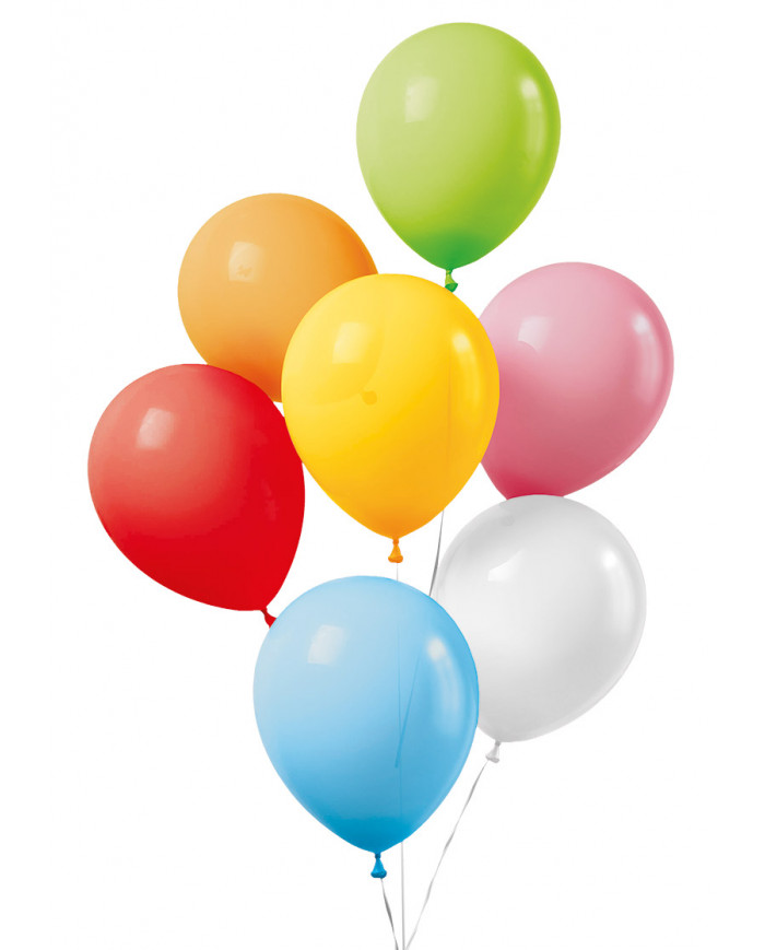 Package containing 100 balloons, with a diameter of about 26 Package containing 100 balloons, with a diameter of about 26