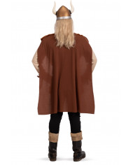 Warrior costume for man, consisting of jacket, cape and belt.