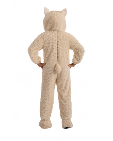 Jumpsuit with foot covers and detached head. One size, dresses