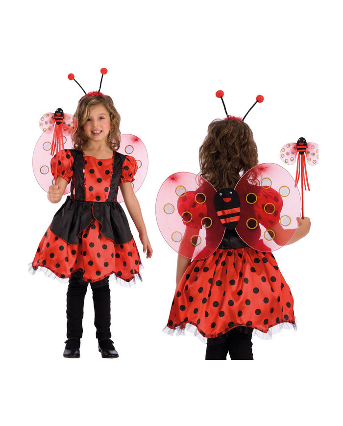 Ladybug Set (Wings, Headband And Wand) In Pbh