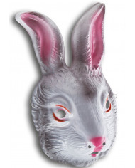 Plastic animal mask, like the character from Alice adventures