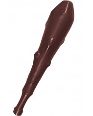 Massue, longueur 57 cm environ avec étiquette volante / étiquette