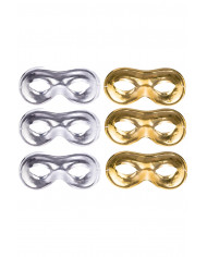 Farfalla in plastica metallizzata colori assortiti con