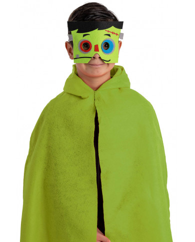 FRANKENSTEIN CHILDREN MASK IN FELT WITH HEADER