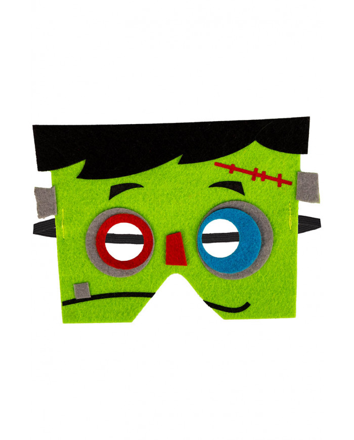 FRANKENSTEIN CHILDREN MASK IN FELT WITH HEADER