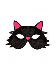 CAT CHILDREN MASK IN FELT WITH HEADER CAT CHILDREN MASK IN FELT WITH HEADER