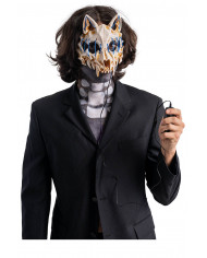 WOLF PLASTIC MASK WITH LIGHTING DECORATIONS (BATTERIES NOT INCLUDED) IN PBH