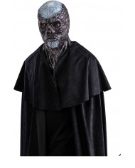 masque squelette horreur « strange » en latex avec carte d’en-tête