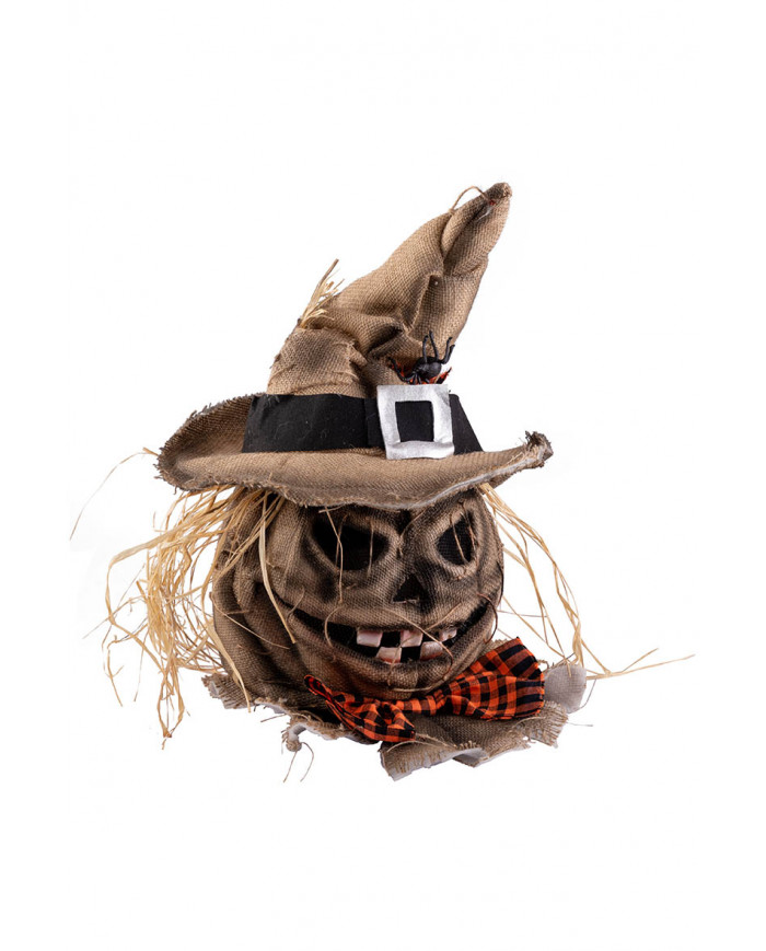 HIGH QUALITY PUMPKIN JUTA MASK WITH REMOVABLE HAT IN BAG