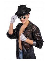 DANCER DISGUISE SET (HAT, GLOVE, GLASSES) ON CARD