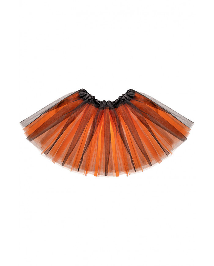 ensemble déguisement citrouille (jupe, serre-tête, baguette) dans une pochette avec crochet ensemble déguisement citrouille (jupe, serre-tête, baguette) dans une pochette avec crochet