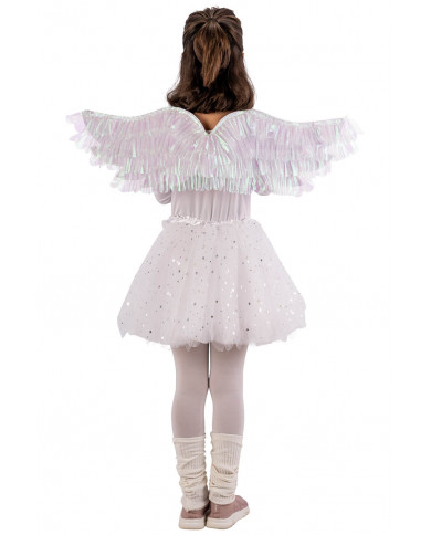 ANGEL SET ( SKIRT AND GLITTERED WINGS L.CM.78X21) IN BAG WITH HOOK ANGEL SET ( SKIRT AND GLITTERED WINGS L.CM.78X21) IN BAG WITH HOOK