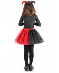 conjunto guasón para niña (falda y diadema) en bolsa con gancho