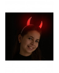 serre-tête diable lumineux G.I.D. (GLOW IN THE DARK), couleurs assorties dans une pochette serre-tête diable lumineux G.I.D. (GLOW IN THE DARK), couleurs assorties dans une pochette