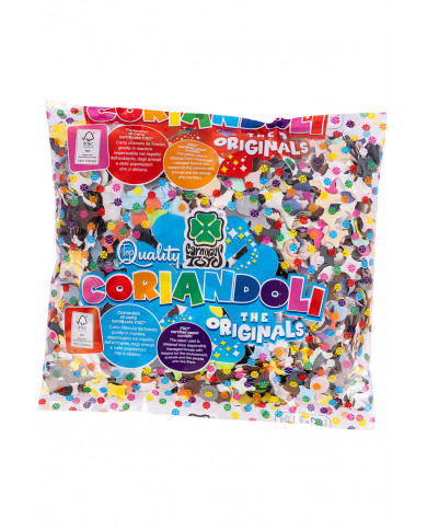 Confetis gigantes 250 gr.en papel certificado Confetis gigantes 250 gr.en papel certificado