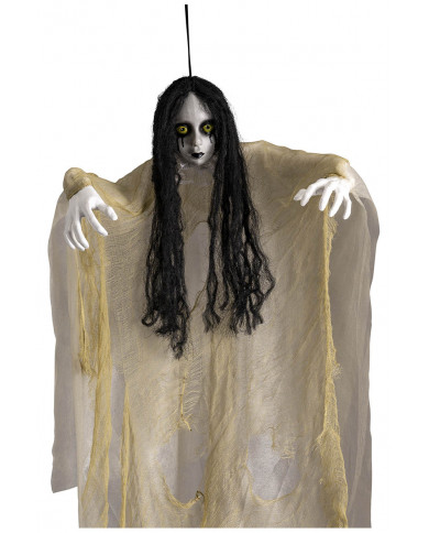 muñeca de terror con túnica beige para colgar de unos 120 cm. de alto en bolsa muñeca de terror con túnica beige para colgar de unos 120 cm. de alto en bolsa