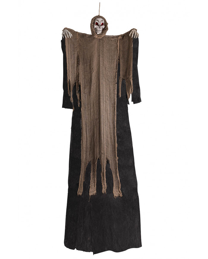 HANGING GIANT SKELETON WITH BROWN TUNIC H.CM.330 IN BAG