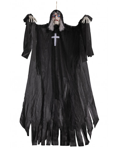 monja zombie para colgar de unos 225 cm. de alto en bolsa monja zombie para colgar de unos 225 cm. de alto en bolsa