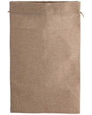 sac de jute, hauteur 80x50 cm environ avec carte d’en-tête