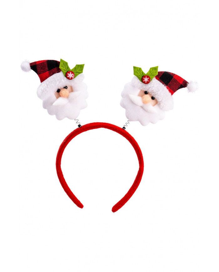 serre-tête de noël père noël avec carte d’en-tête serre-tête de noël père noël avec carte d’en-tête