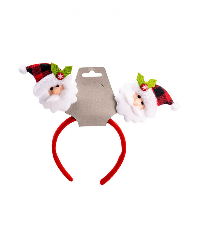 serre-tête de noël père noël avec carte d’en-tête serre-tête de noël père noël avec carte d’en-tête
