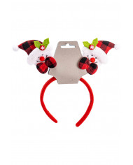 diadema de navidad de muñeco de nieve con solapa de cartón diadema de navidad de muñeco de nieve con solapa de cartón