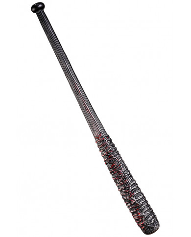 batte de baseball avec fil barbelé, longueur 75 cm environ avec étiquette volante / étiquette batte de baseball avec fil barbelé, longueur 75 cm environ avec étiquette volante / étiquette