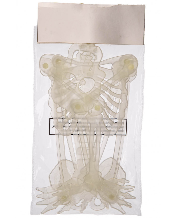 HANGING FLAT AND JOINTED G.I.D. SKELETON H.CM.90 IN PBH