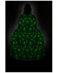 Capa con imprentas g.i.d. h.cm.130 en bolsa con gancho