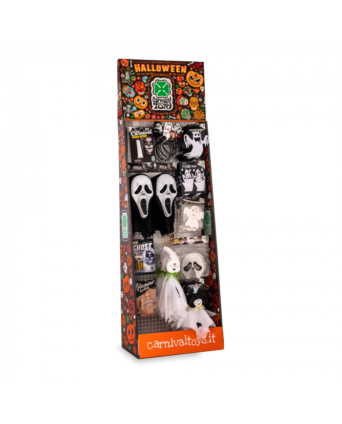 Ghost accessories and decorations (pcs.100) in display box