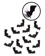 12 pipistrelli adesivi in carta l. cm.15 ca. in b. c/cav. 12 pipistrelli adesivi in carta l. cm.15 ca. in b. c/cav.